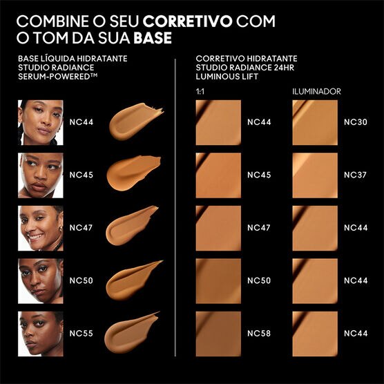 STUDIO RADIANCE CORRETIVO 24H NC50